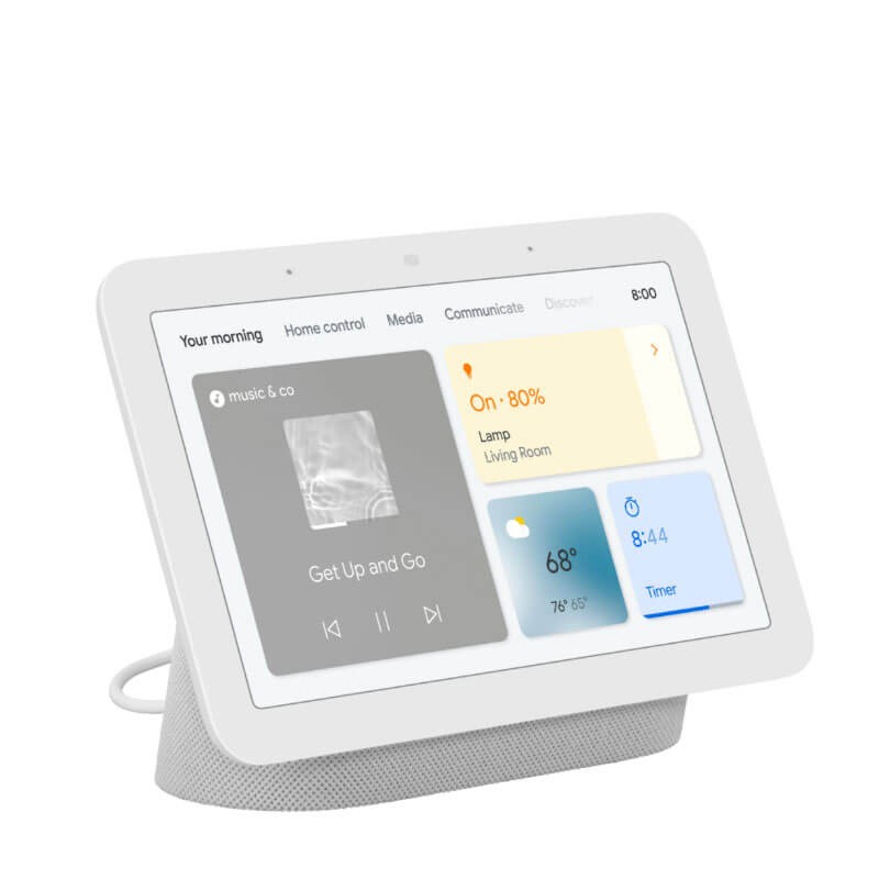 Boxa Inteligenta Google Nest Hub Gen 2, 7 inci Touchscreen, Bluetooth, Wi-Fi