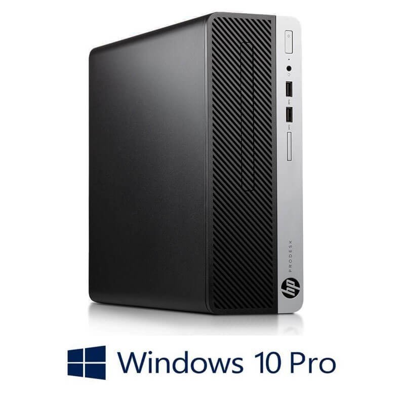 Calculatoare HP ProDesk 400 G4 SFF, Quad Core i7-7700K, 480GB SSD, Win 10 Pro