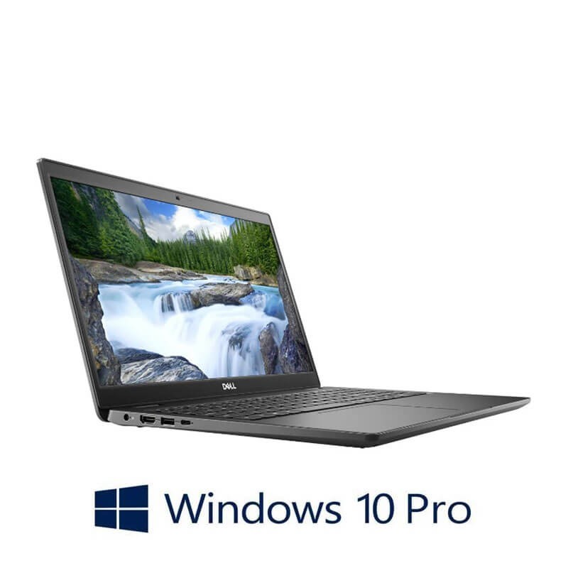 Laptop Dell Latitude 3510, Quad Core i5-10210U, SSD, Display NOU FHD, Win 10 Pro