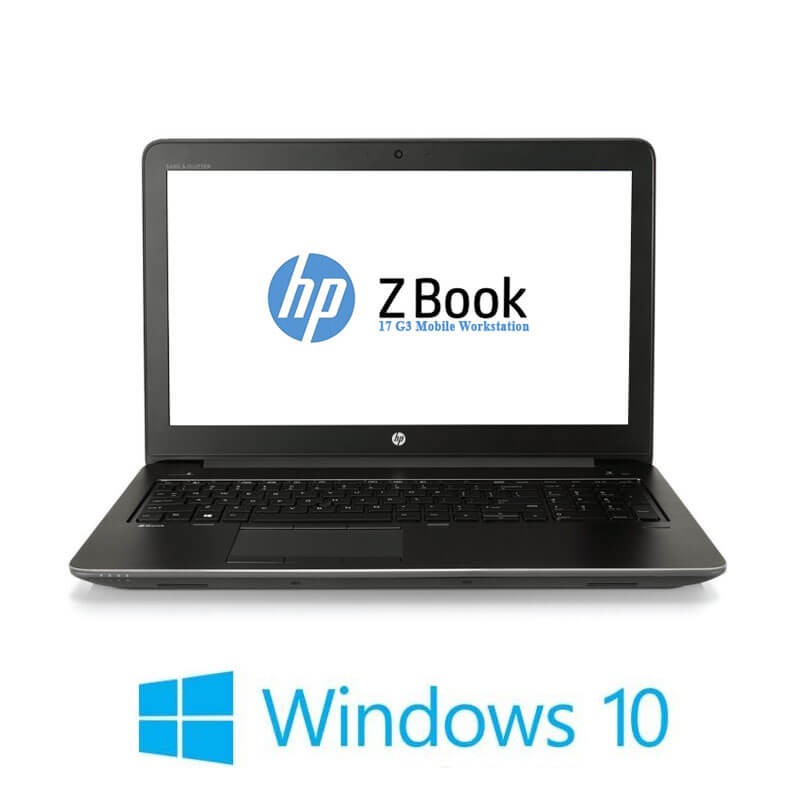 Laptop HP ZBook 17 G3, i7-6820HQ, SSD, Full HD, Quadro M3000M 4GB, Win 10 Home