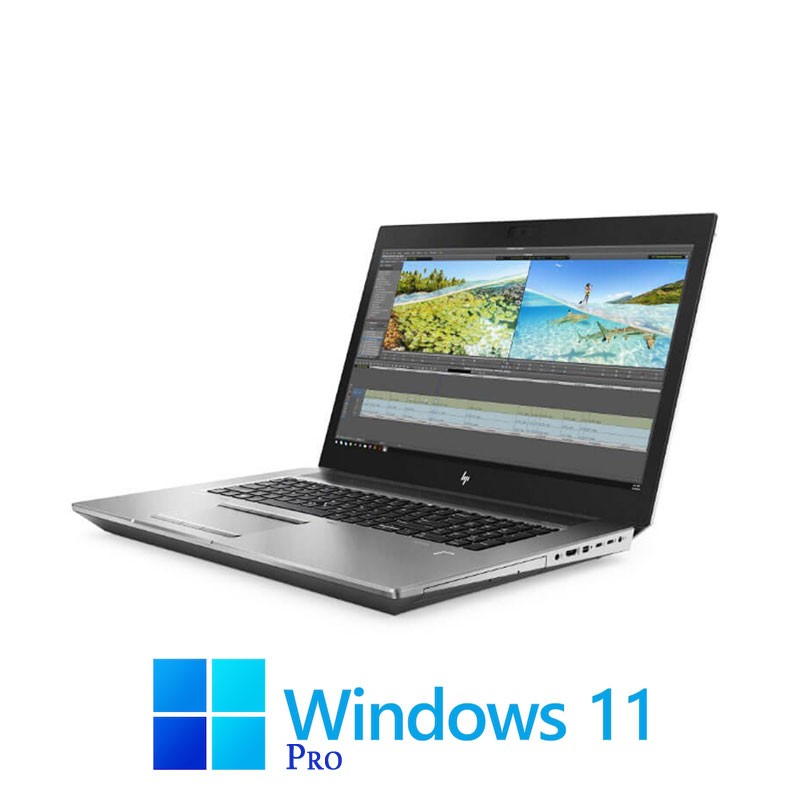 Laptop HP Zbook 17 G6, i9-9880H, 512GB SSD, Display NOU, RTX 3000, Win 11 Pro