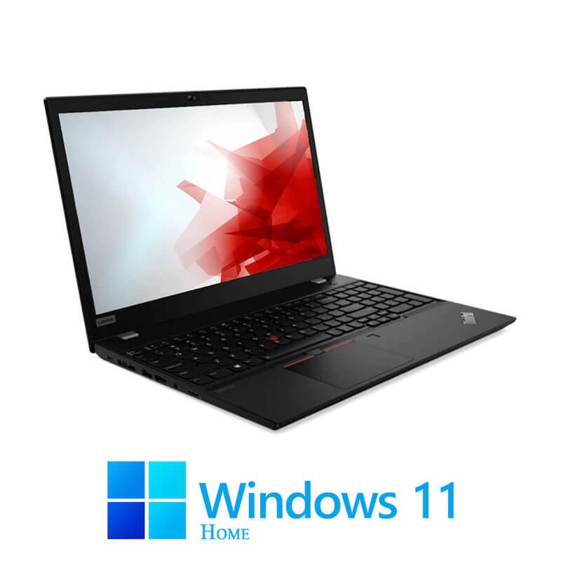 Laptop Lenovo T15 Gen 1, i7-10610U, SSD, Display NOU, GeForce MX330, Win 11 Home