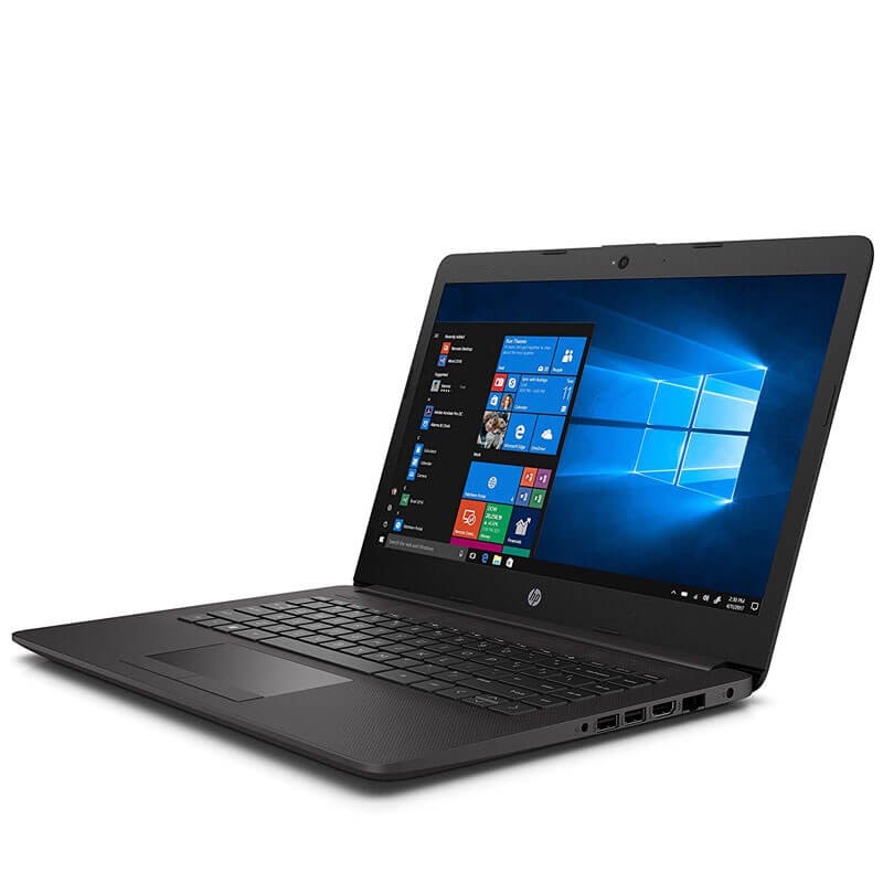Laptop second hand HP 240 G7, Quad Core i5-8265U, 256GB SSD M.2, 14 inci, Webcam