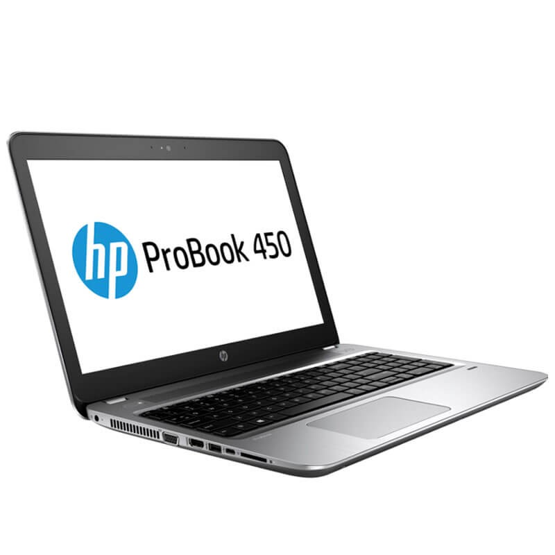 Laptop second hand HP ProBook 450 G4, i7-7500U, 256GB SSD, 15.6 inci Full HD, Webcam