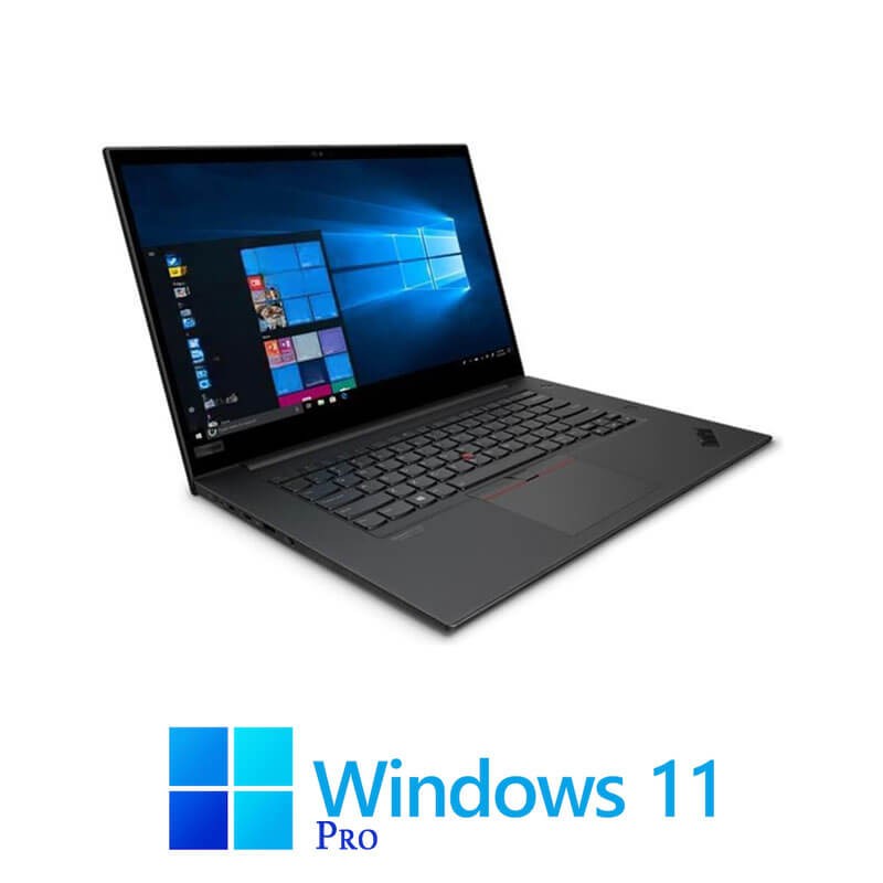 Laptopuri Lenovo P1 Gen 3, i7-10875H, 32GB, 1TB SSD, 4K, Quadro T1000, Win 11 Pro