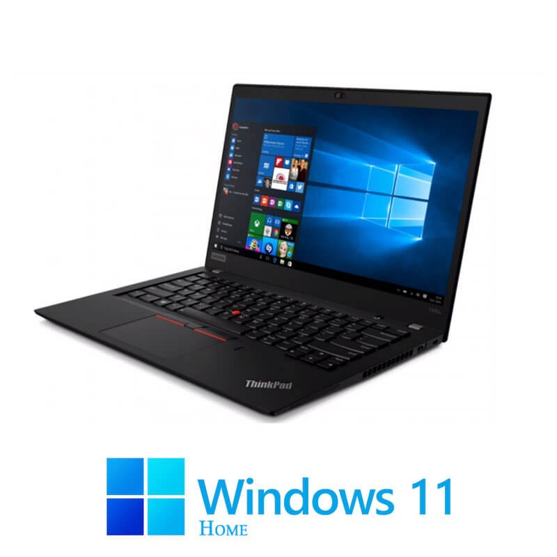 Laptopuri Lenovo T490s, Quad Core i5-8365U, 256GB SSD, Display NOU, Win 11 Pro