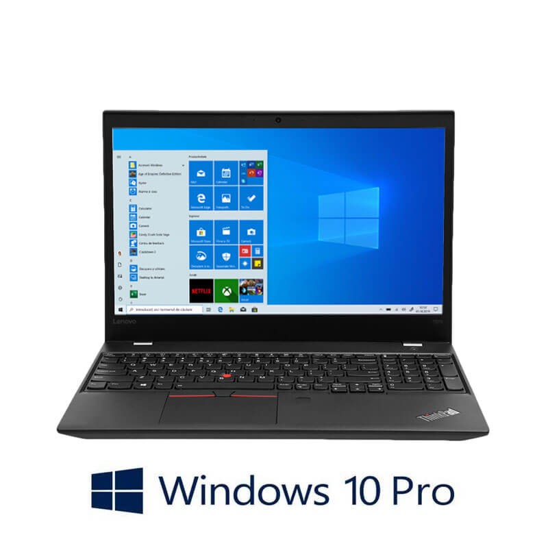 Laptopuri Lenovo ThinkPad T570, Intel i5-7300U, 256GB SSD, Full HD IPS, Win 10 Pro