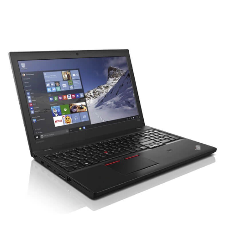 Laptopuri second hand Lenovo ThinkPad T560, Intel i5-6200U, 256GB SSD, Display NOU Full HD