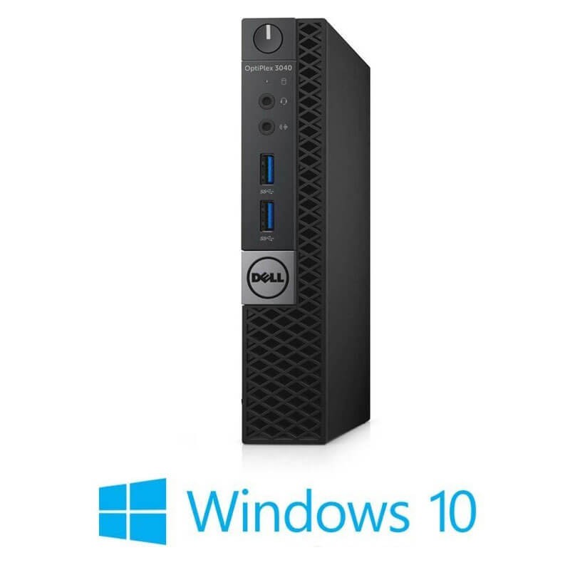 Mini PC Dell OptiPlex 3040, Intel Core i3-6100T, 120GB SSD, Win 10 Home