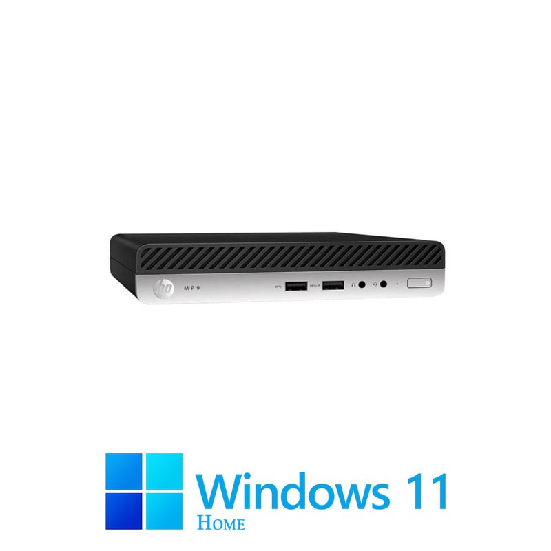 Mini PC HP MP9 G4 Retail System, Hexa Core i5-8500T, 16GB DDR4, SSD, Win 11 Home