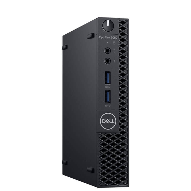 Mini PC SH Dell OptiPlex 3060, Intel Quad Core i3-8100T, 8GB DDR4, 256GB SSD