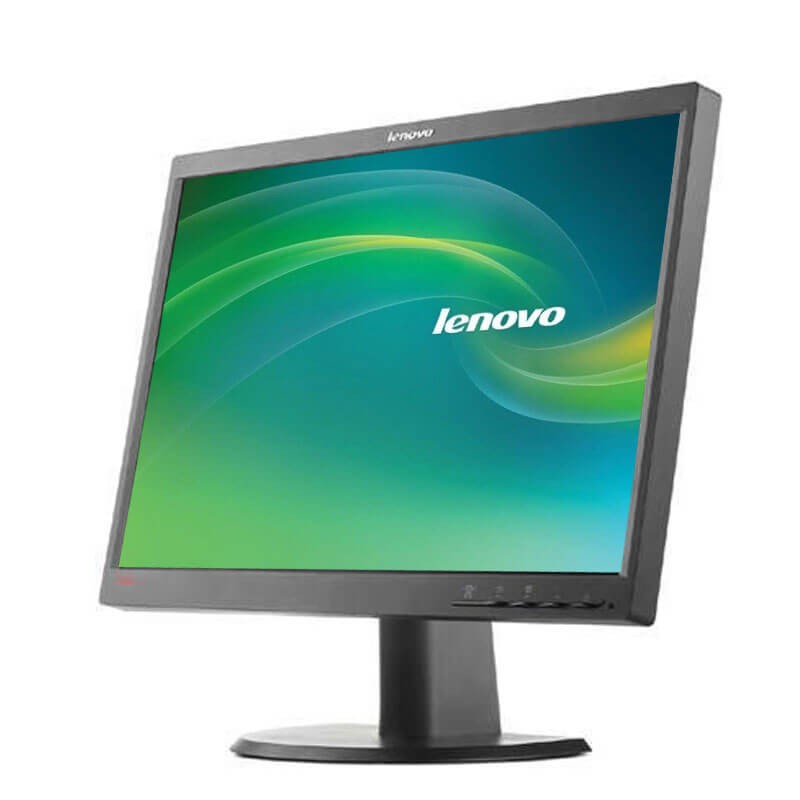 Monitor LCD SH Lenovo ThinkVision L2240Pwd, Grad A-, 22 inci Widescreen
