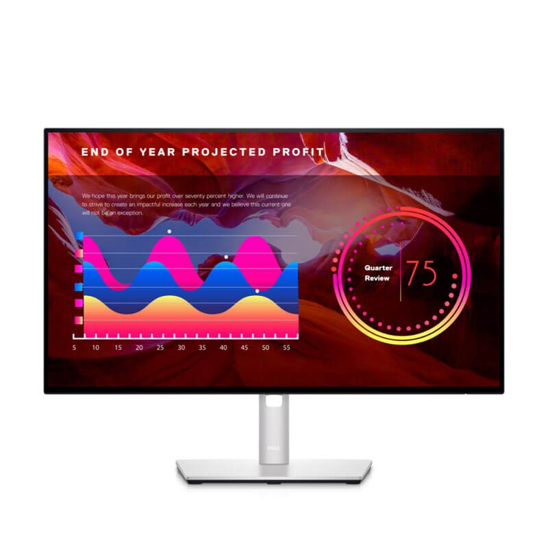 Monitor LED SH Dell UltraSharp U2422H, 24 inci Full HD, Panel IPS, Grad B