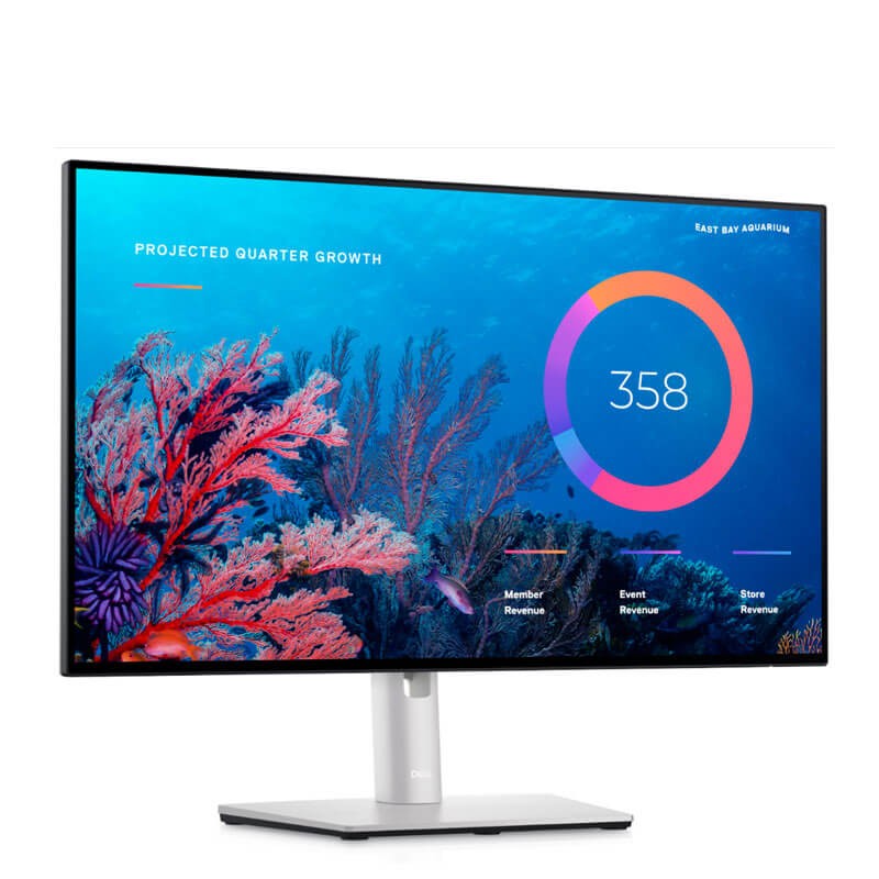 Monitor LED SH Dell UltraSharp U2422HE, 24 inci Full HD, Grad A-, Panel IPS
