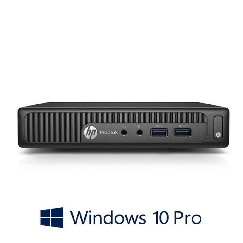 PC HP ProDesk 400 G2 Mini USFF, i3-6100T, Win 10 Pro