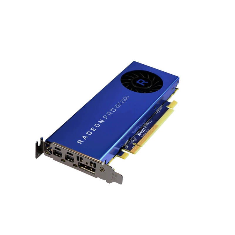 Placa Video AMD Radeon Pro WX 2100 2GB GDDR5 64-bit, Low Profile