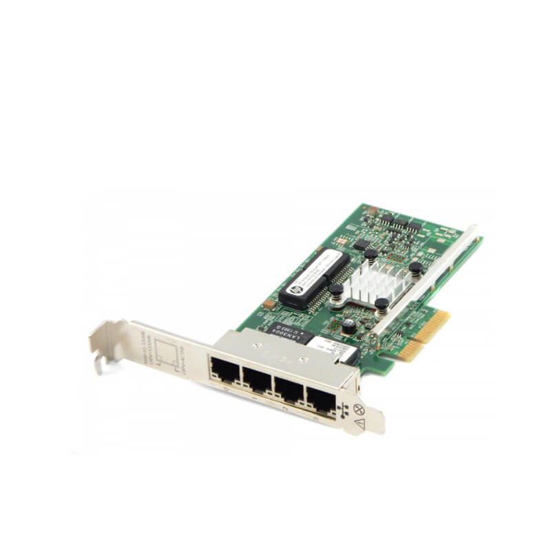 Placi de Retea Quad Port Rj-45 10/100/1000Mbps, HP 331T 647592-001