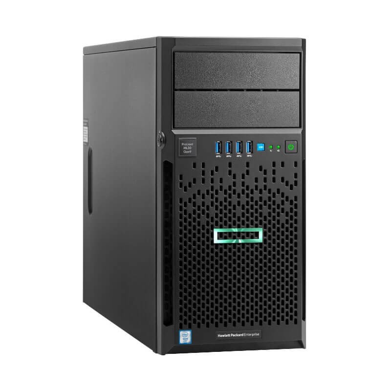 Server HP ProLiant ML30 G9, Quad Core E3-1270 v5, 64GB DDR4 - Configureaza pentru comanda