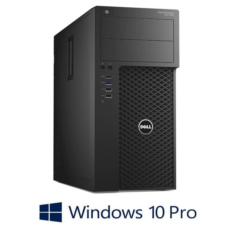 Workstation Dell Precision 3620 MT, Quad Core i7-6700, 32GB, 1TB SSD, Win 10 Pro
