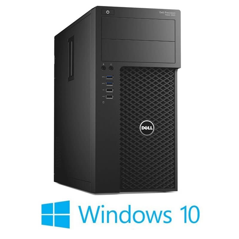 Workstation Dell Precision 3620 MT, Quad Core i7-7700K, 480GB SSD, Win 10 Home
