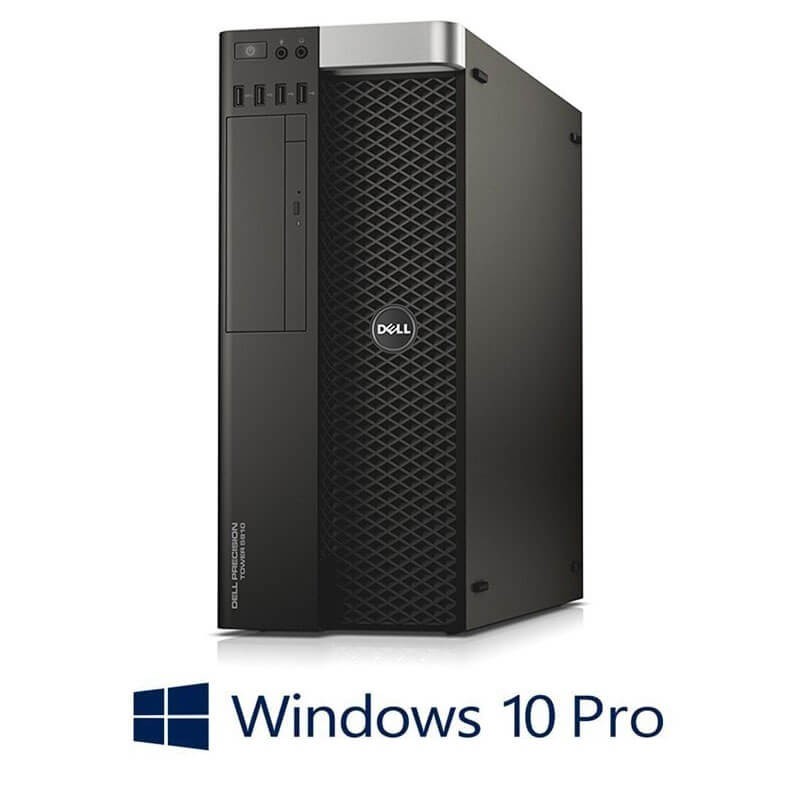 Workstation Dell Precision 5810 MT, E5-2660 v3, SSD, Quadro P600 2GB, Win 10 Pro