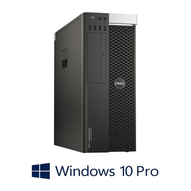 Workstation Dell Precision 5810 MT, E5-2680 v4, SSD, Quadro M2000, Win 10 Pro