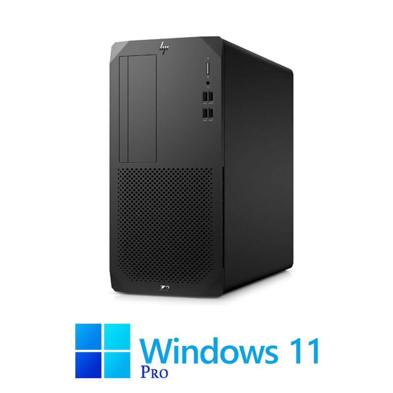 Workstation HP Z2 G5 Tower, Octa Core i7-10700, 16GB, 512GB SSD, Win 11 Pro