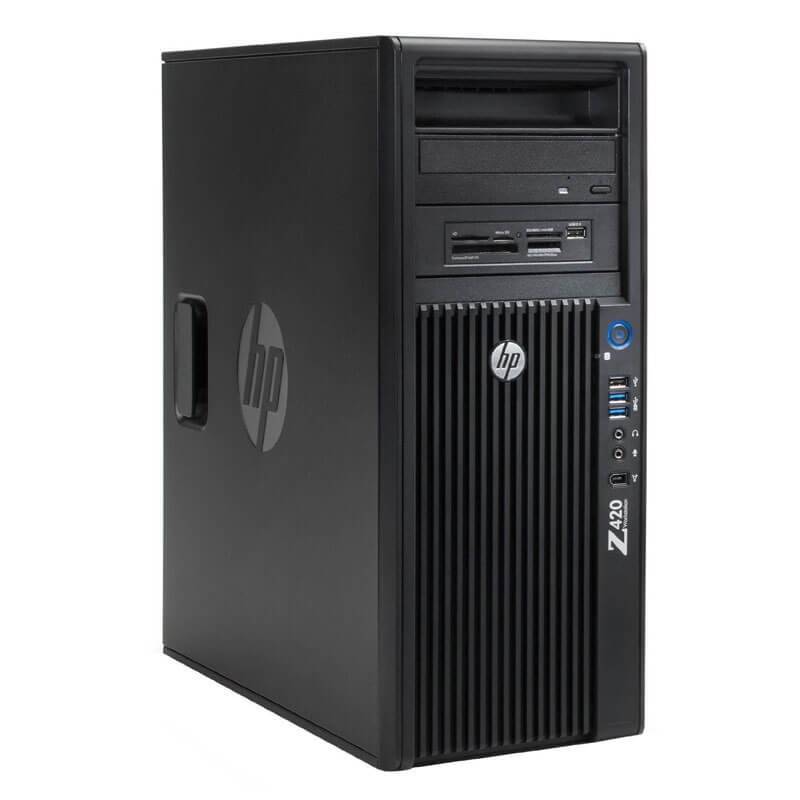 Workstation HP Z420, E5-1650 v2, 64GB DDR3, 480GB SSD, GTX 970, Win 10 Home
