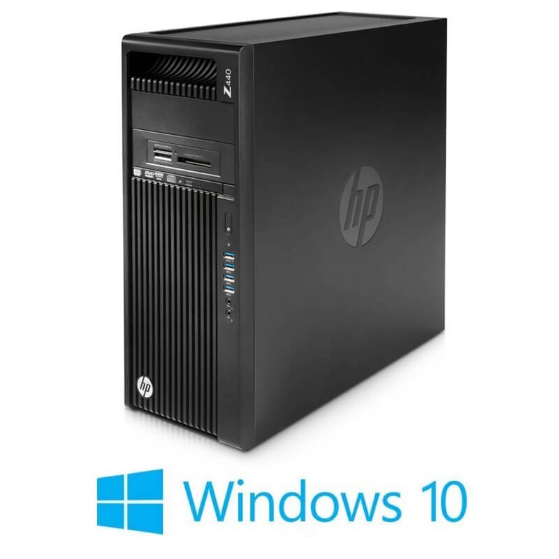 Workstation HP Z440, Hexa Core E5-1650 v3, 1TB SSD, Quadro M4000, Win 10 Home