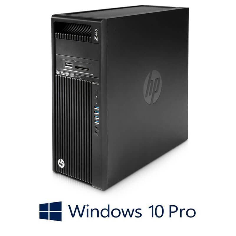 Workstation HP Z440, Hexa Core E5-1650 v3, 1TB SSD, Quadro M4000, Win 10 Pro