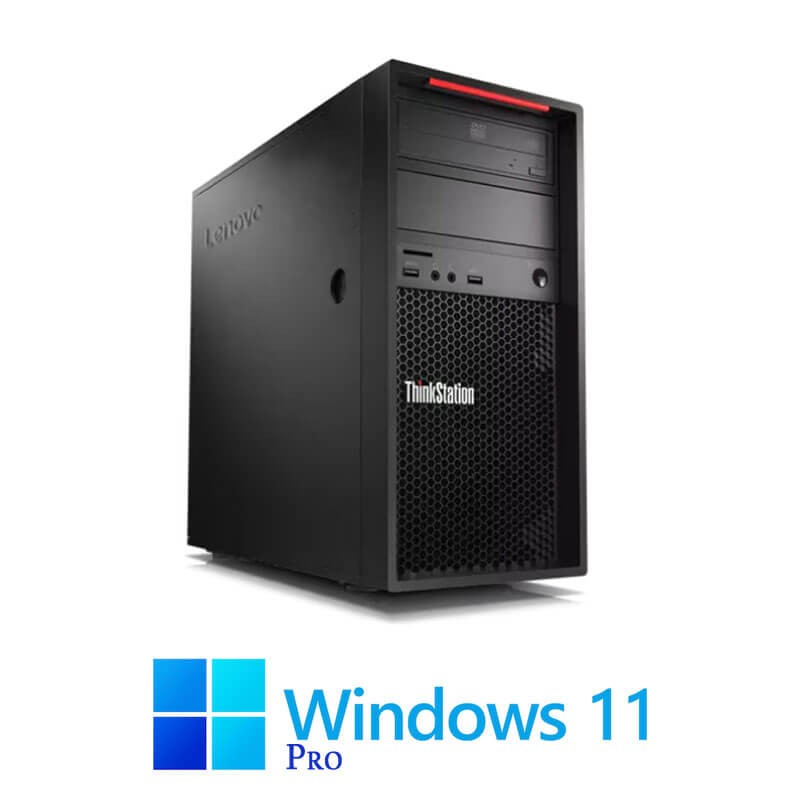 Workstation Lenovo P520c, W-2223, 64GB DDR4, SSD, Quadro P1000 4GB, Win 11 Pro