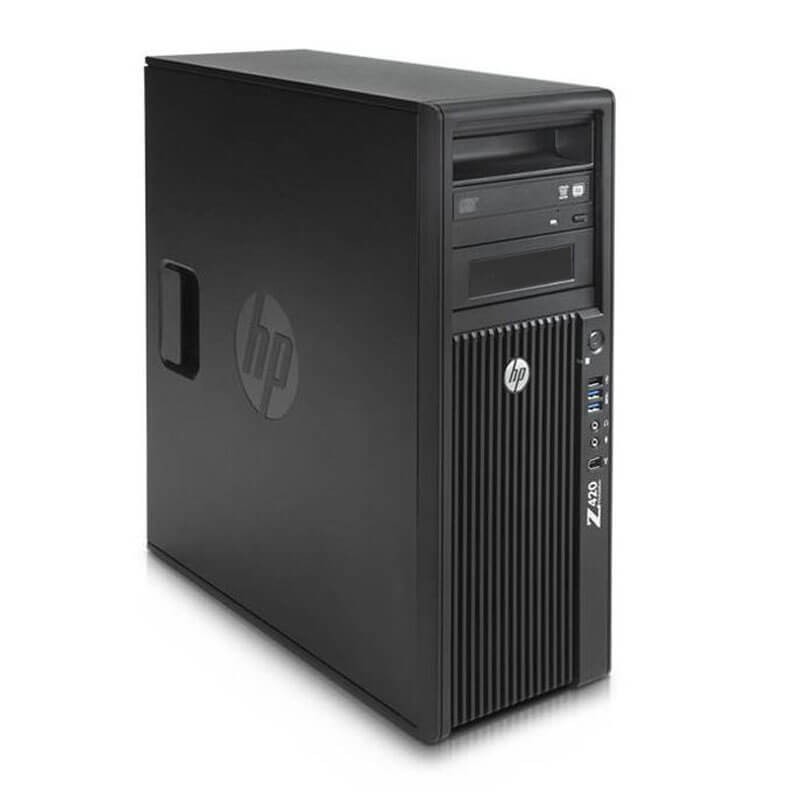 Workstation SH HP Z420, Hexa Core E5-1650, 32GB DDR3, SSD, Quadro K4000 3GB